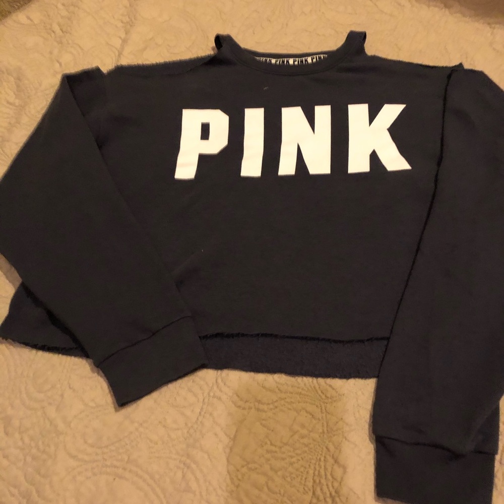 Victoria’s Secret PINK cold shoulder sweatshirt